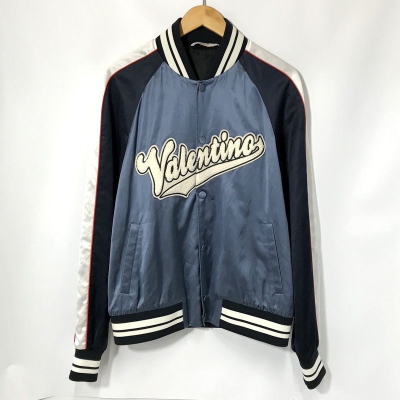 VALENTINO スタジャン 1V3CI0A08L9 ブルゾン ジャケット ロゴ JACKET 