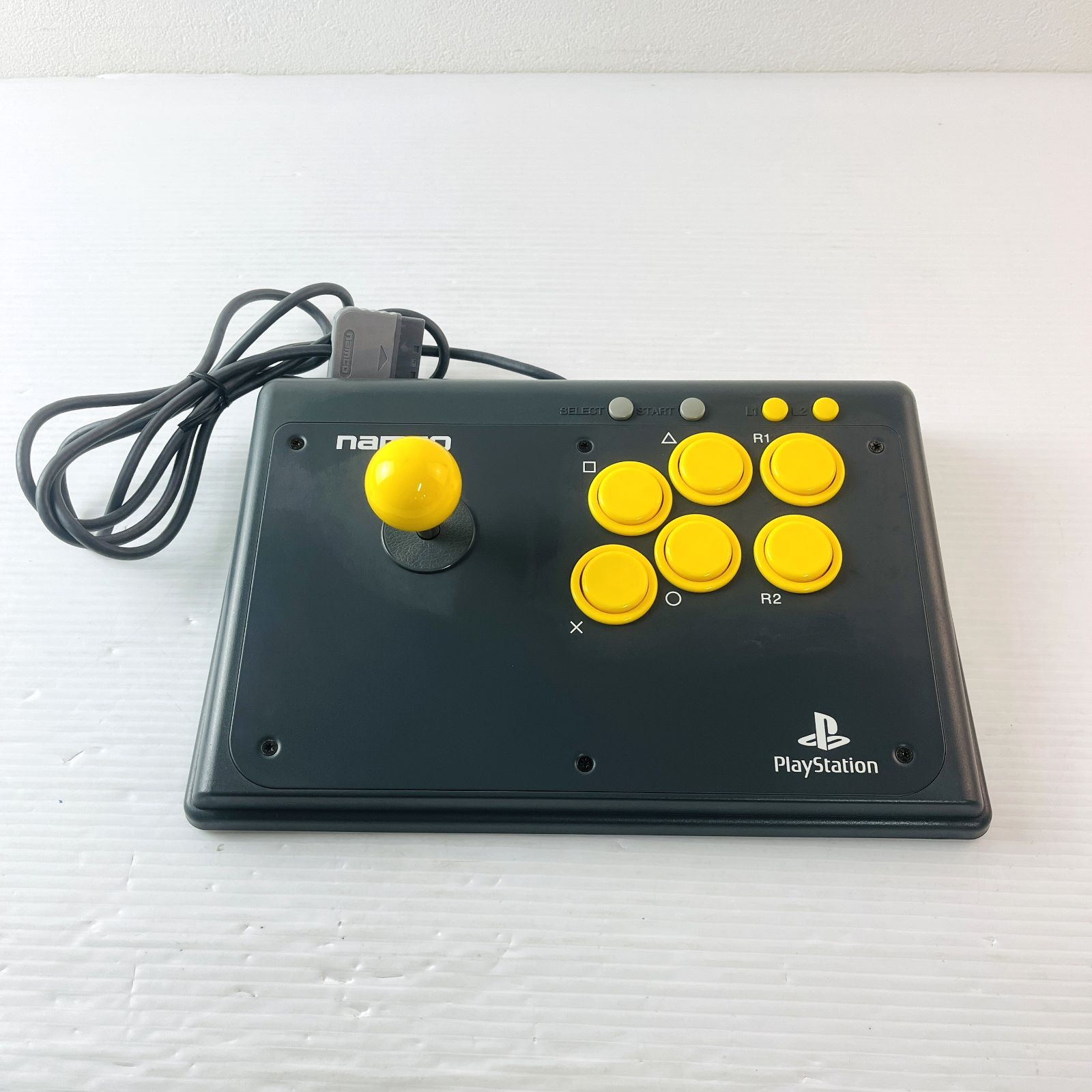 ◇【動作OK】プレイステーション用 ナムコ ジョイスティック namco JOY STICK コントローラー 箱 袋付 PS PS1 プレステ  SLPH-00023 NPC-102 | Shop at Mercari from Japan! | Buyee