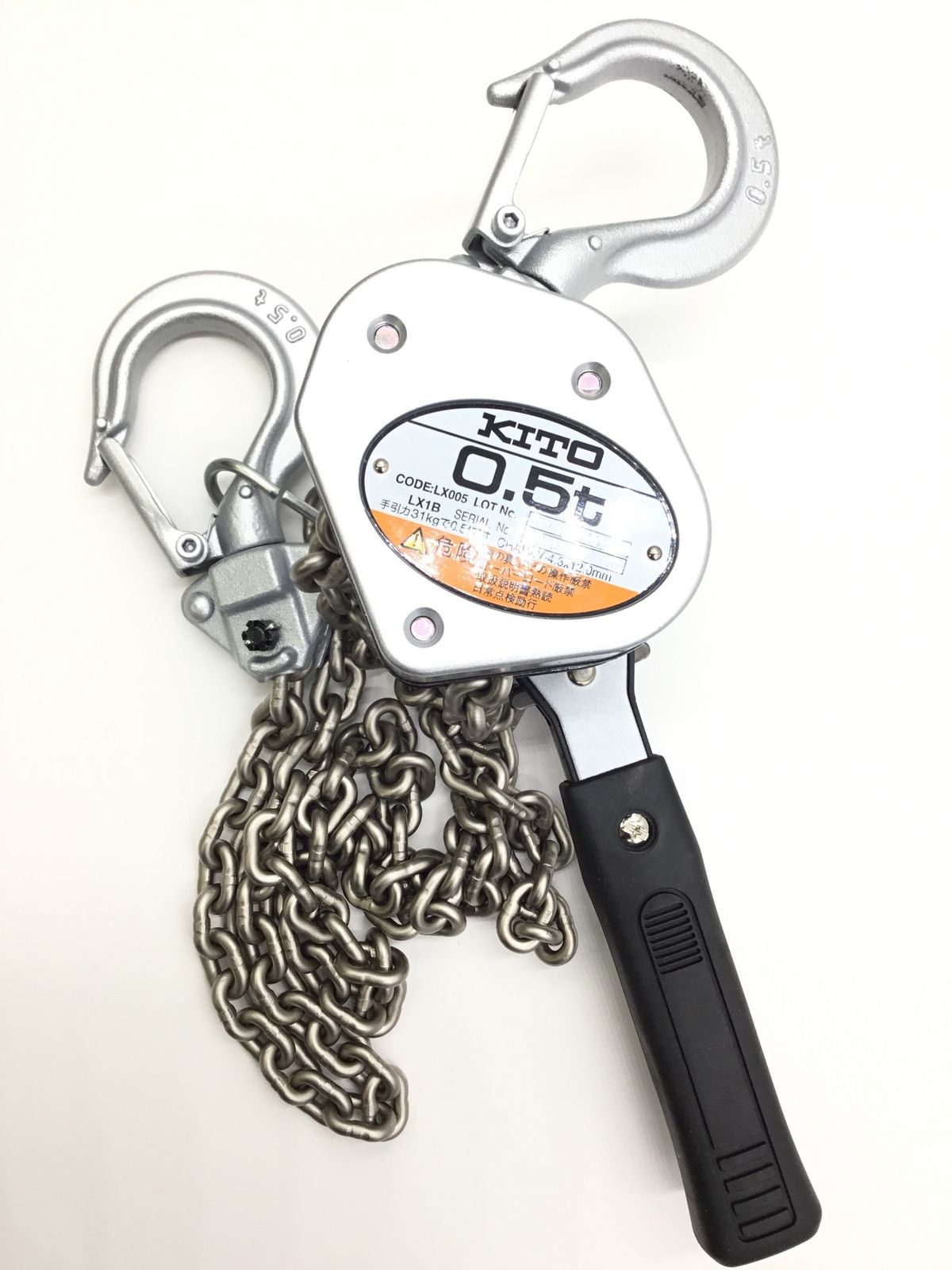 KITO キトー レバーブロックLX形 500kg LX005 IT7AHI72IZGA エコツール半田店 M02