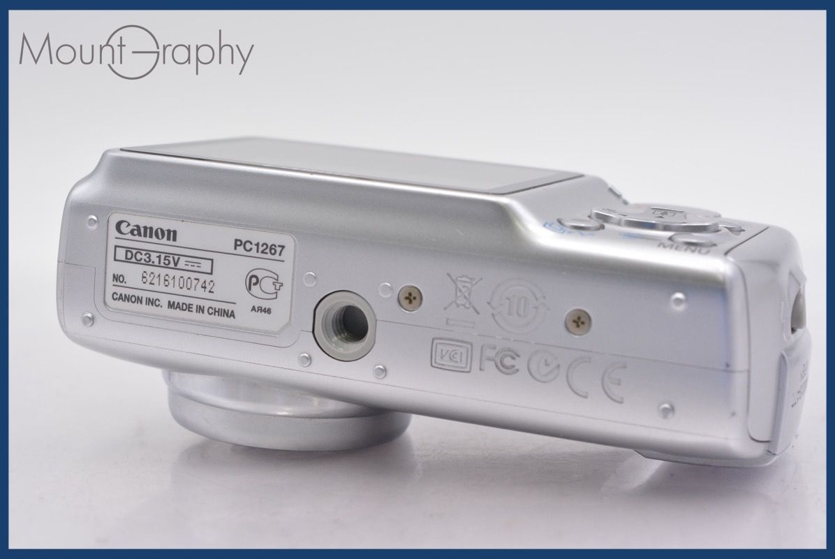 ☆実用美品☆ キヤノン Canon PowerShot A470 3.4x 単三電池仕様 同梱