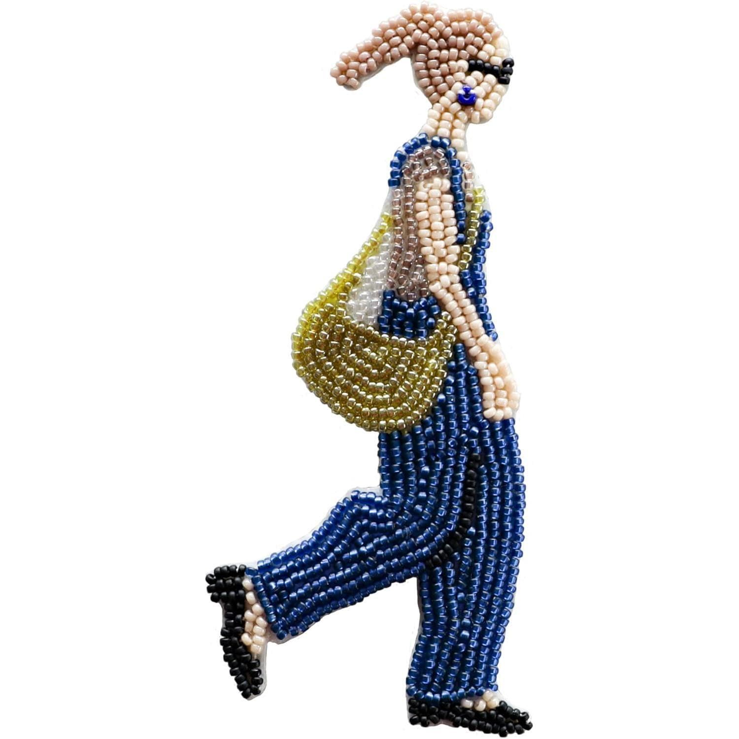 【新着商品】MIYUKI ビーズキット おでかけブローチキット ショッピング HCA14//1