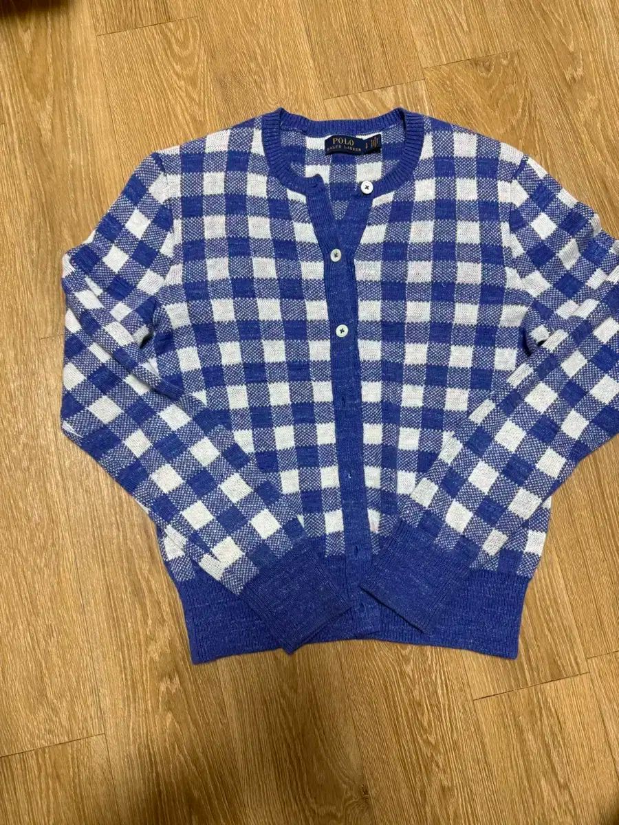 POLO RALPH LAUREN ポロラルフローレン ギンガムチェック パータン カーディガン