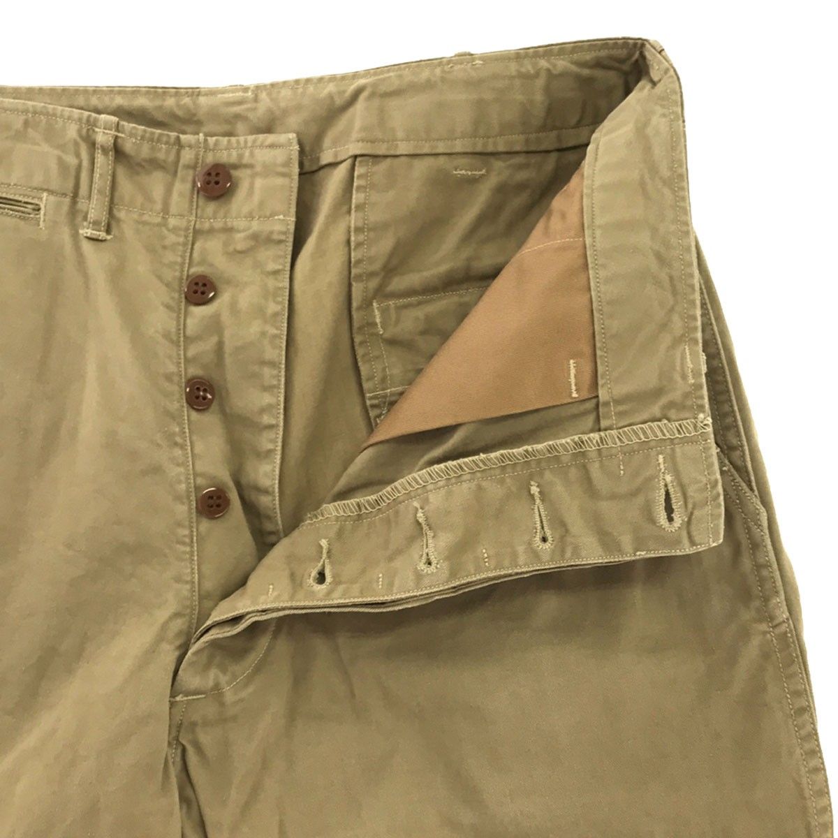 JELADO ジェラード 41Khaki Plain チノトラウザーズパンツ ピーナッツ L