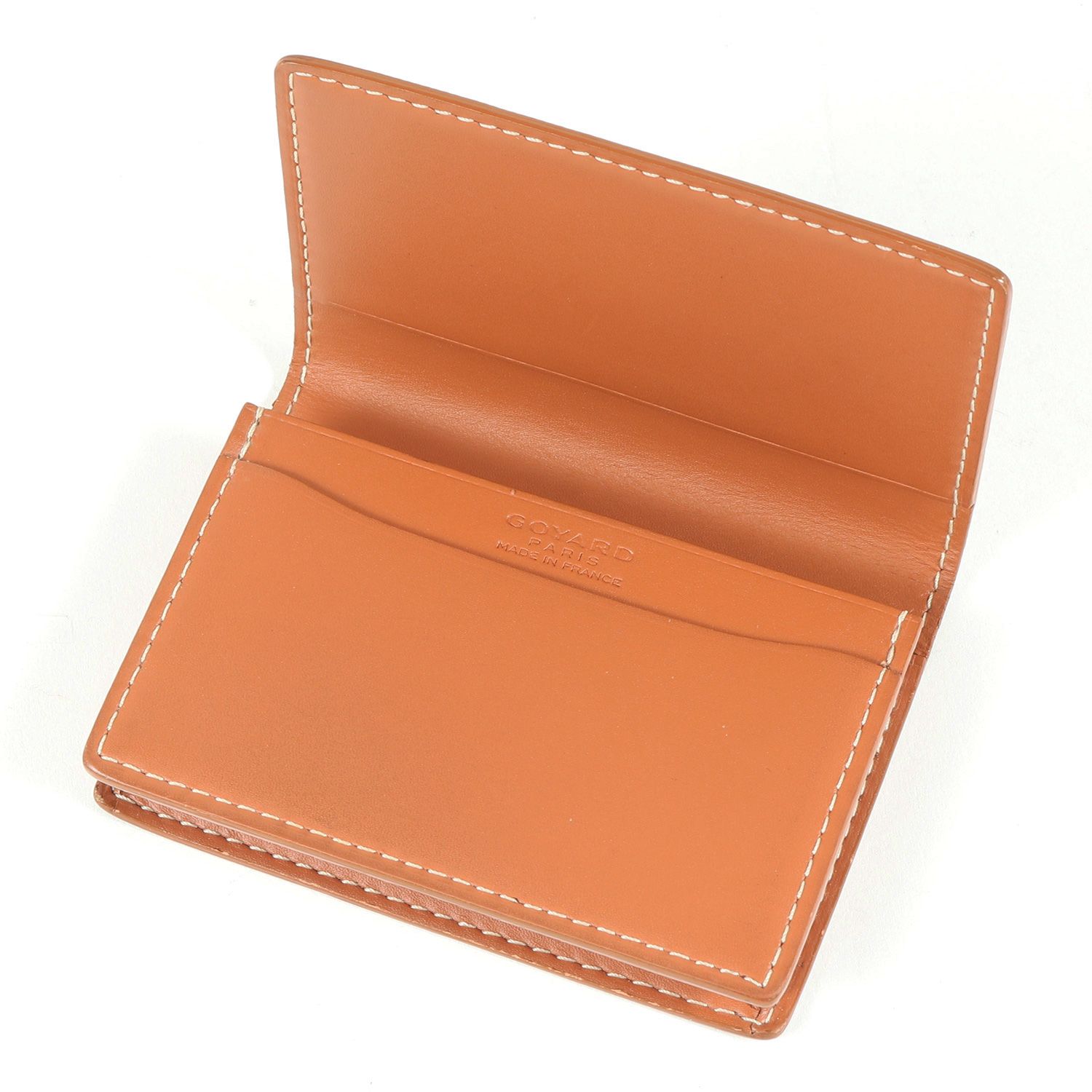 GOYARD ゴヤール マルゼルブ ヘリンボーン 柄 カードケース 名刺入れ