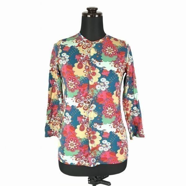 日本製☆vetement/ヴェットモン☆幾何学総柄/ナイロン/バンドカラー  