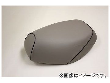 2輪 グロンドマン 国産シートカバー グレー/黒パイピング（張替） 品番