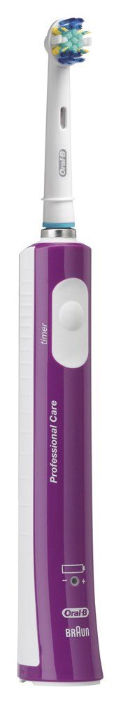 ブラウン オーラルB 電動歯ブラシ プロフェッショナルケア 450 1モードタイプ 歯垢を最大99.7 除去 プラムピンク D165231PKQ