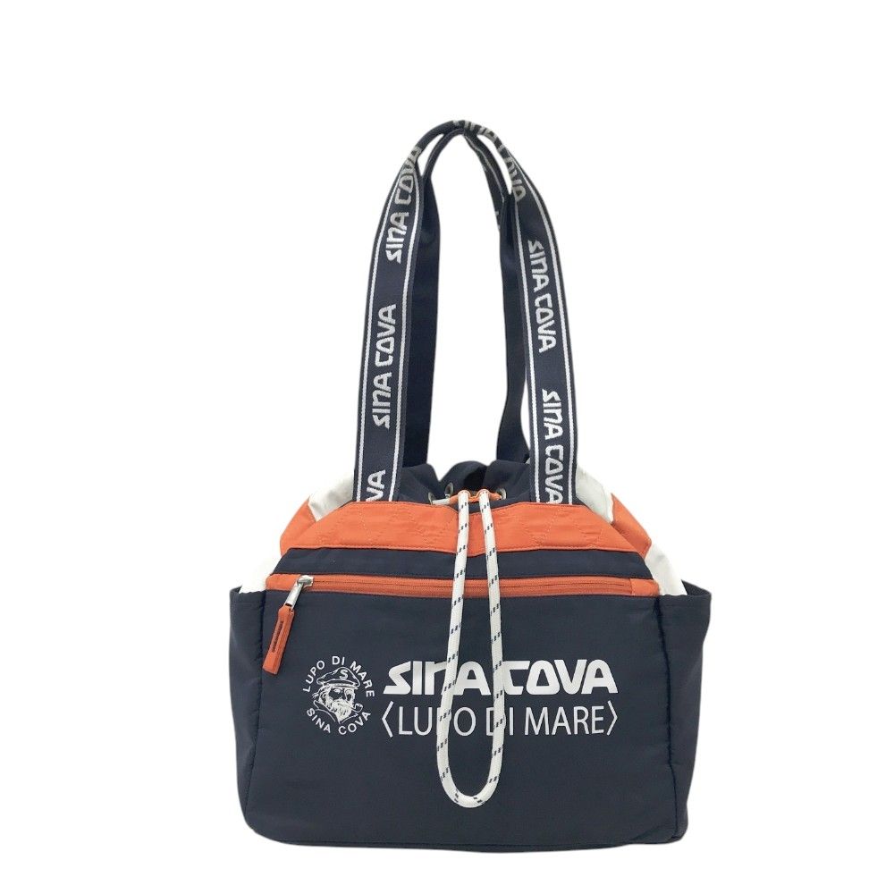 Sina cova トートバッグ SINA COVA シナコバ トートバッグ ネイビー系 [240101442067