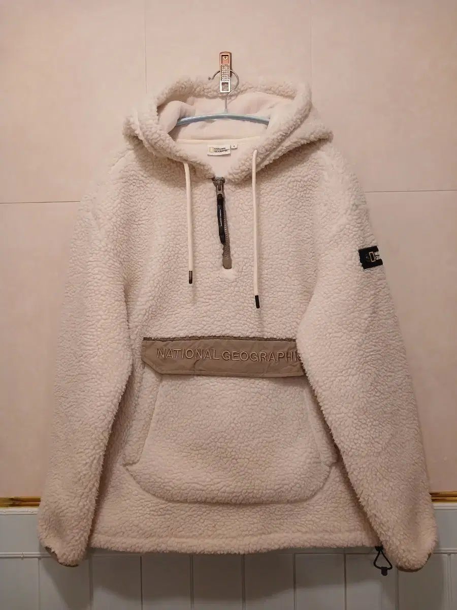 ナショナルジオグラフィック 正規品 ボアフリース フーディー Tシャツ S サイズ