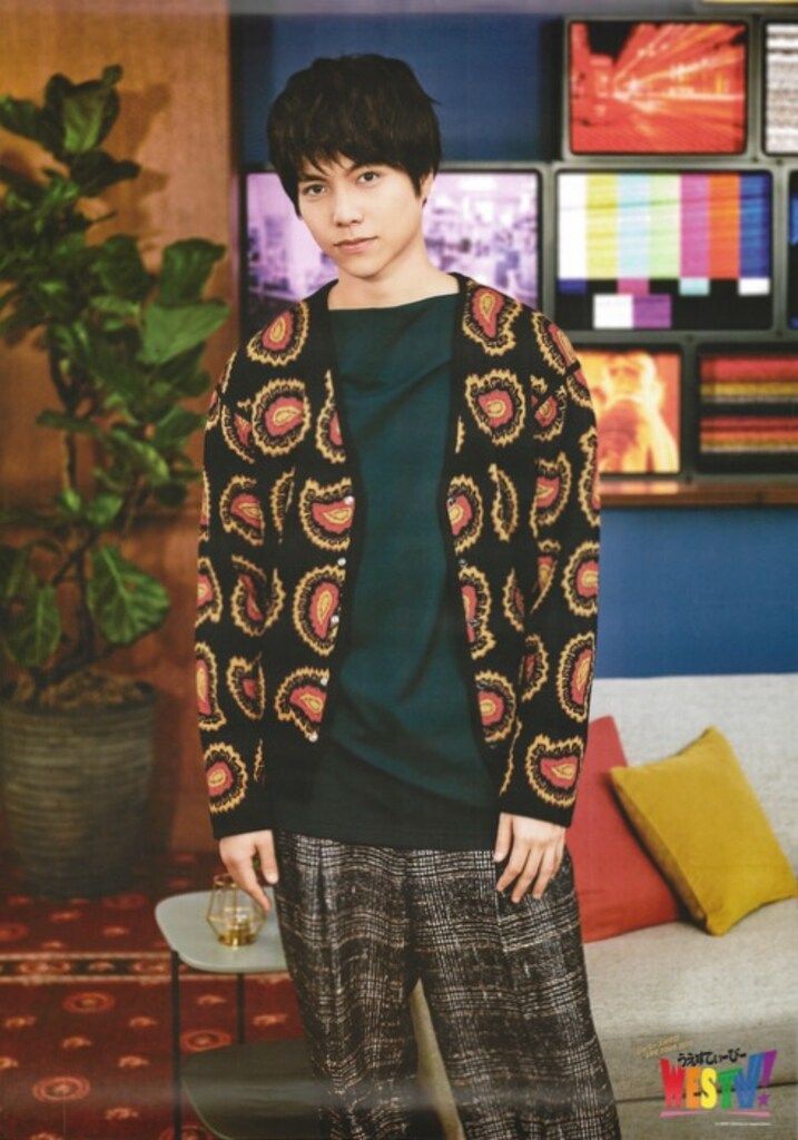 ポスター　重岡大毅 ジャニーズWEST 19年 WESTV! 重岡大毅 ポスター - メルカリ