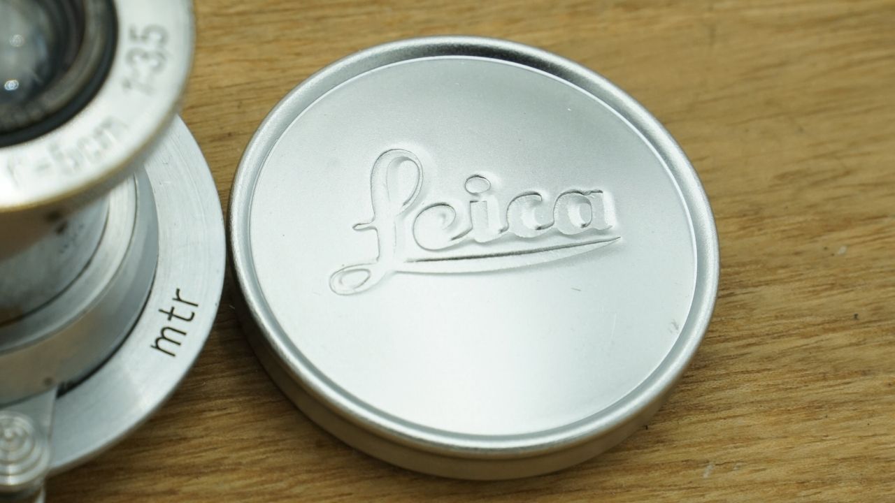 8305 Leica Leitz Elmar 5cm 3.5 キャップ付き - カメラ・アウトドア