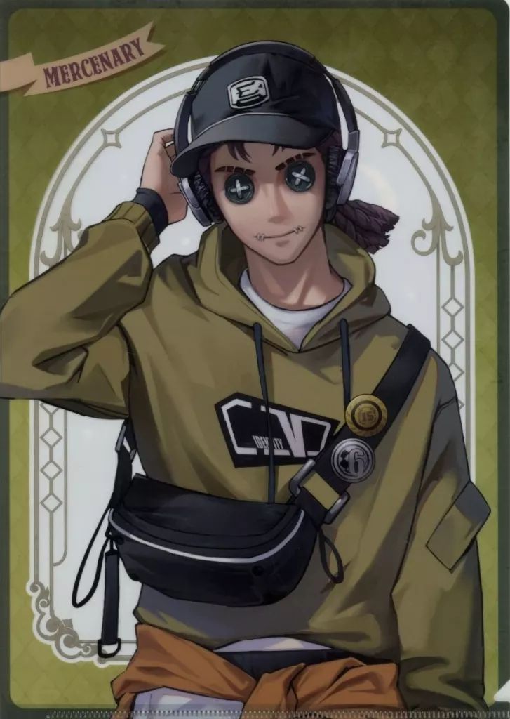 第五人格　傭兵　ナワーブ　クリアカード 第五人格 傭兵 ナワーブ THEキャラ fantasy world クリアカード 第五