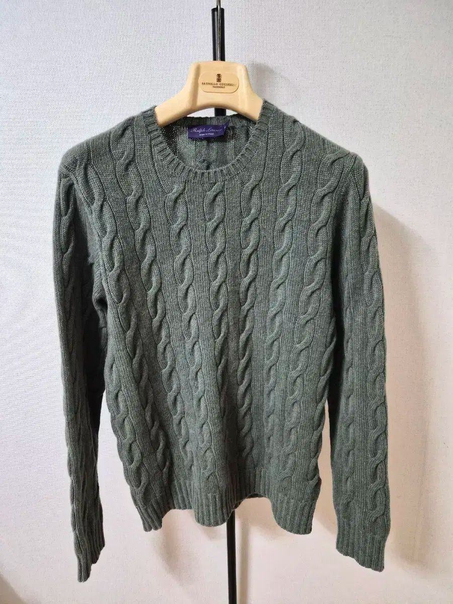 ラルフローレン パープルレーベル ケーブルニット M