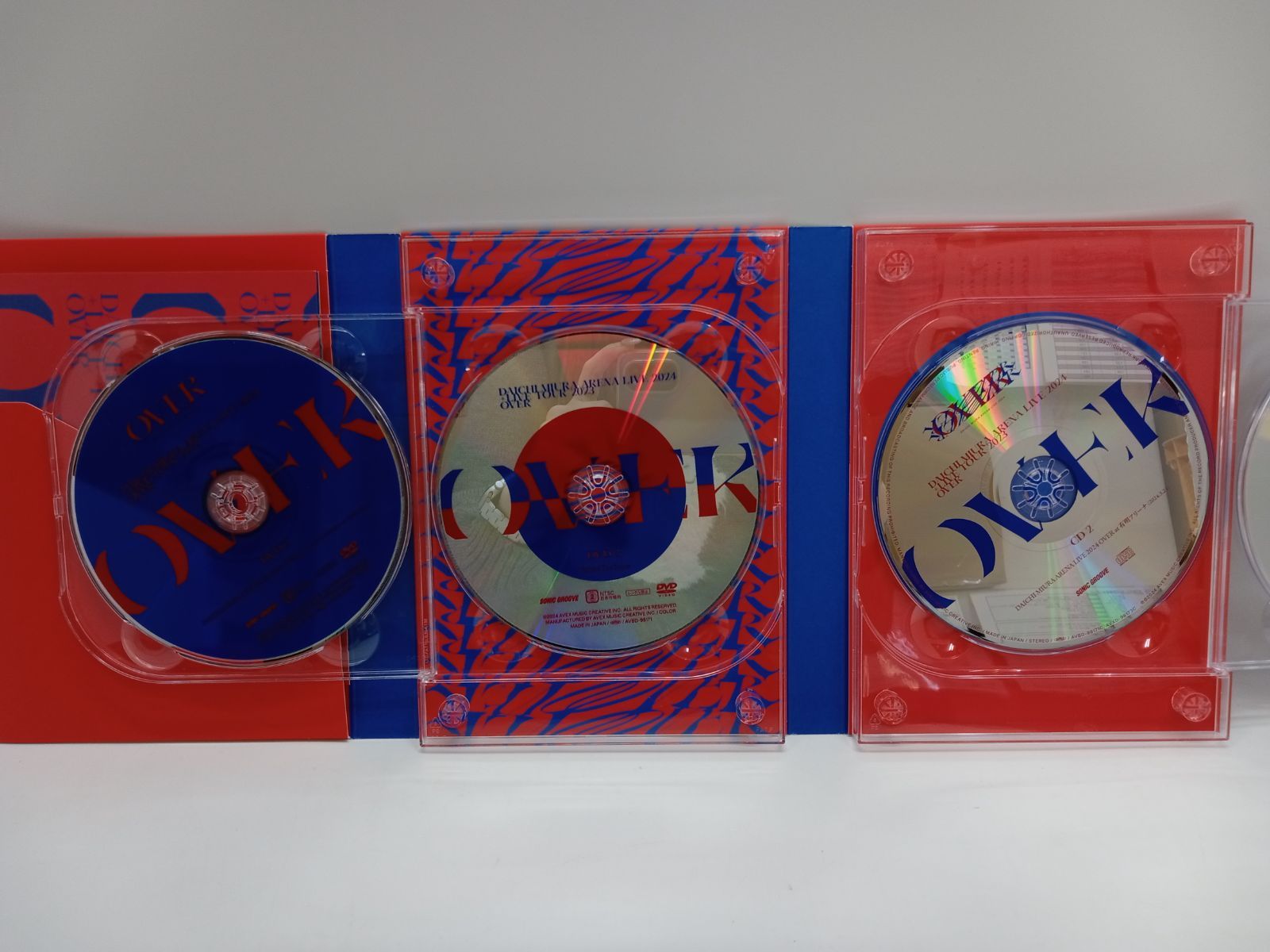 三浦大知 ARENA LIVE 2024 + LIVE TOUR 2023 OVER DVD [DD0583-007