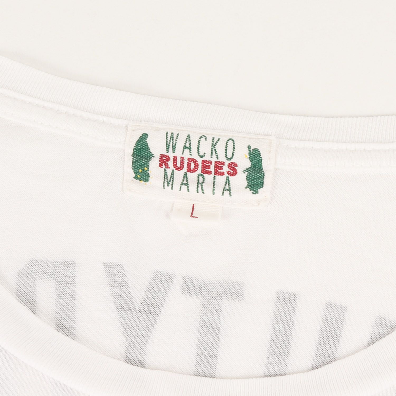 WACKO MARIA ワコマリア Tシャツ サイズ:L / FUCK マリア クルーネック 