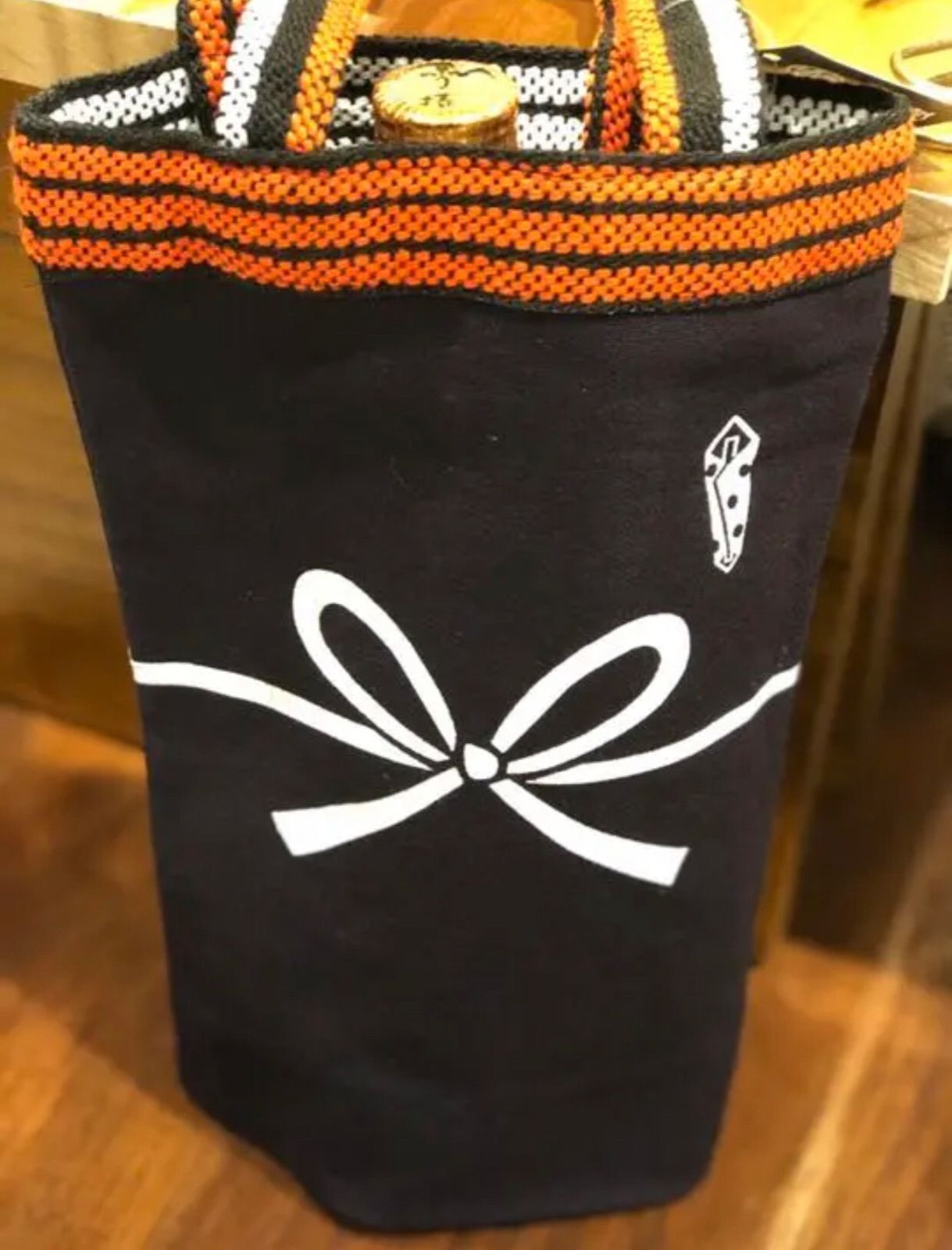 四合瓶日本酒用トートバック 紺地・白地｜新品 - メルカリ