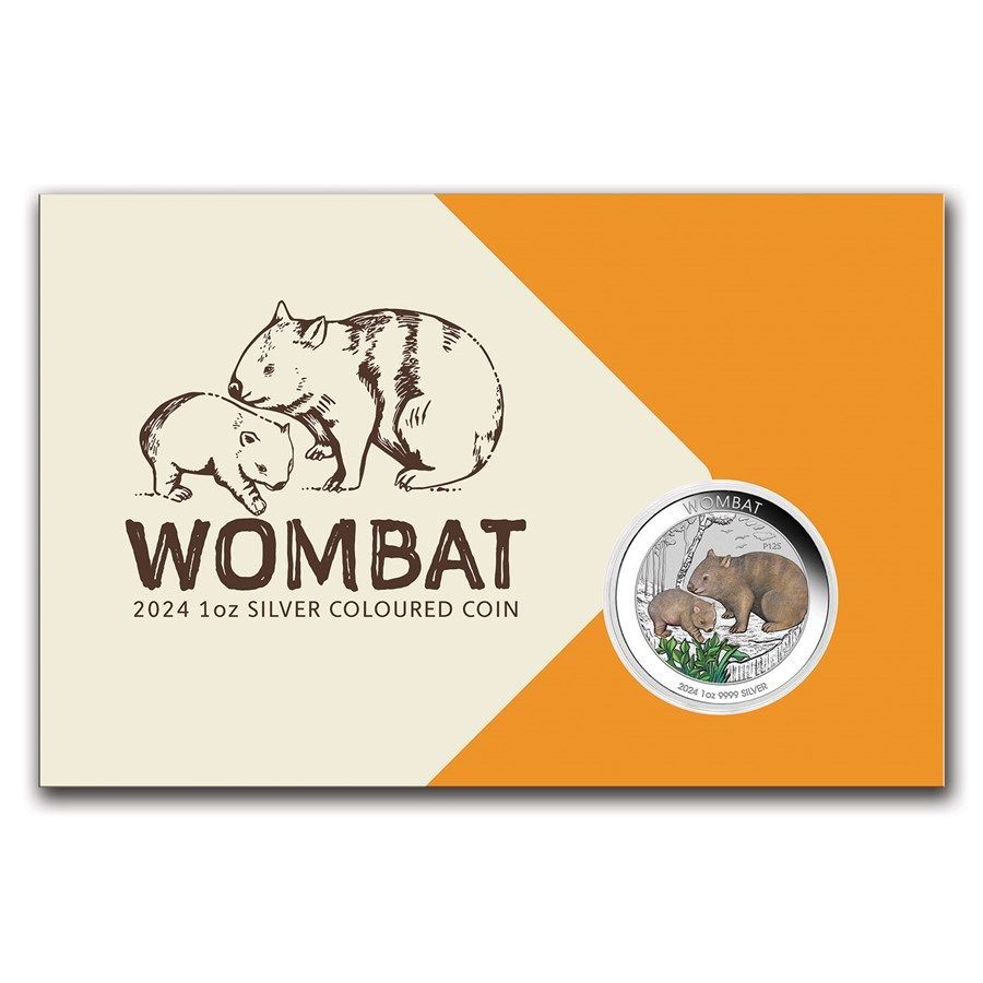 保証書・カプセル付き] 2024年 (新品) オーストラリア「ウォンバット