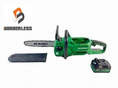 比較的 です HiKOKI ハイコーキ 36V 300mm コードレスチェーンソー CS3630DB バッテリー BSL36A18X 付き 電動工具 切断機