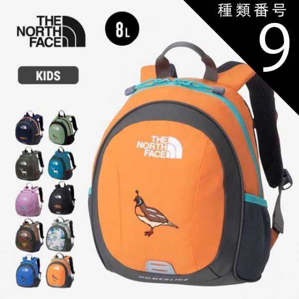 種類9 NT|F ザ ノース フェイス リュック キッズ THE NORTH FACE NMJ72361 K HOMESLICE ホームスライス 240826