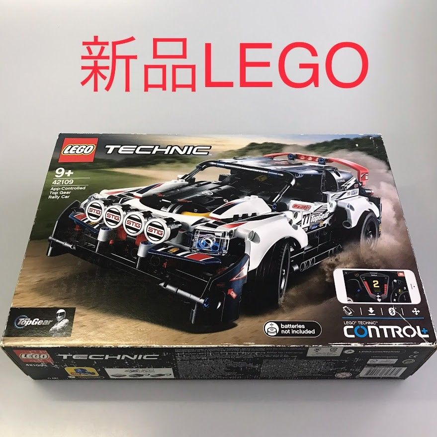 正規品 新品未開封 LEGO レゴ テクニック 42109 トップギア・ラリーカー 廃盤品 HD-391-D ※TECHNIC 車 乗り物  リモコンカー コントロール＋ アプリコントロール 372 - メルカリ