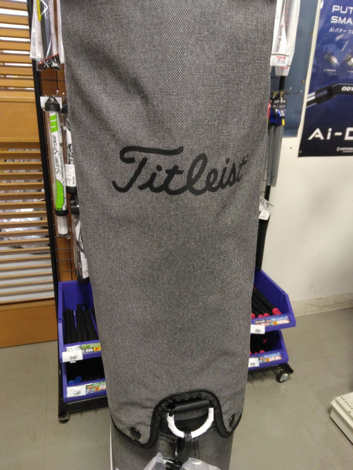 新品未使用】タイトリスト Titleist パースート ハーフバッグ ブラック