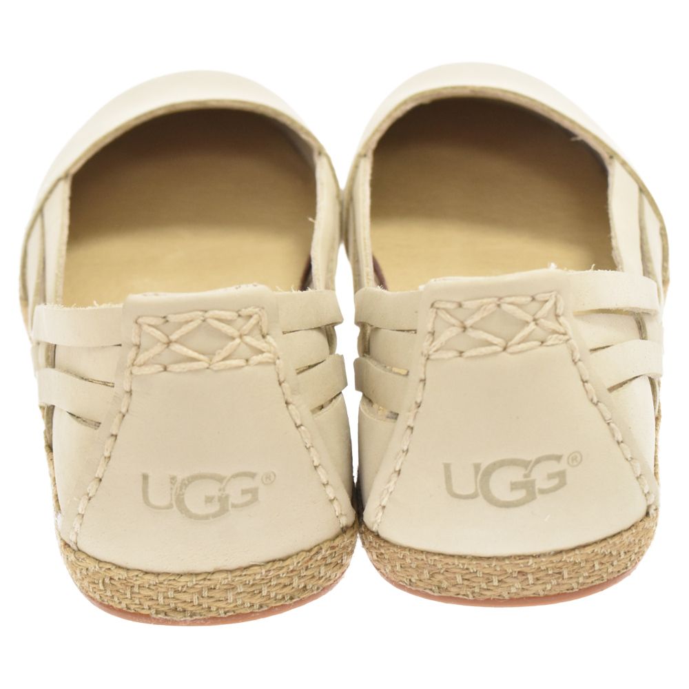 UGG (アグ) スエード エスパドリーユ フラット シューズ ベージュ - メルカリ