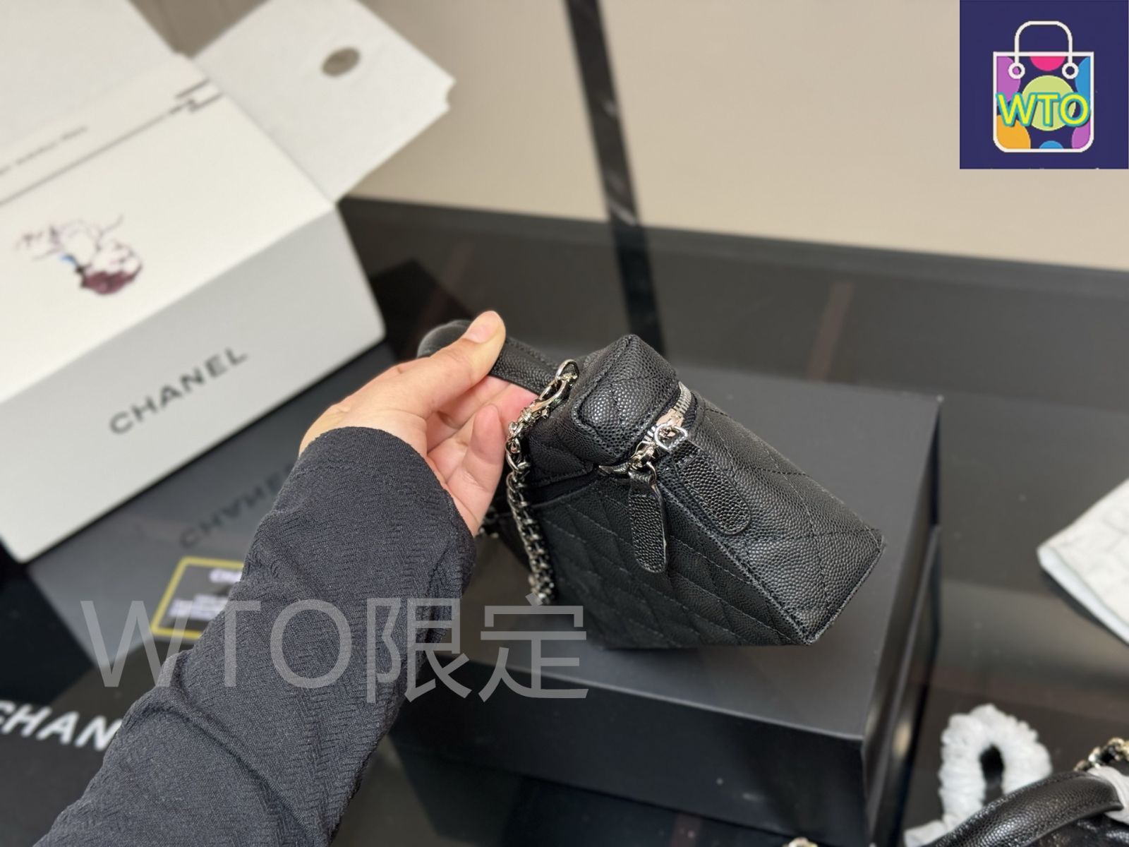 ガーリーで大人可愛い♡CHANEL Hobo ショルダーバッグ org.jpg
