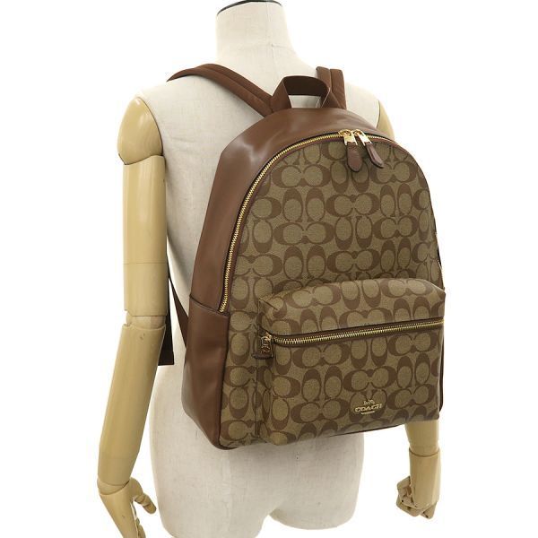 新品/コーチ アウトレットリュックサック バックパック シグネチャー
