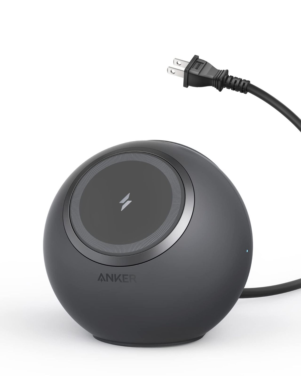 Anker 637 Magnetic Charging Station (MagGo) (マグネット式 8-in-1 ワイヤレス充電ステーション)【ワイヤレス出力 (7.5W) / AC差込口 3口 / USB-C 2ポート / USB-A 2ポート /