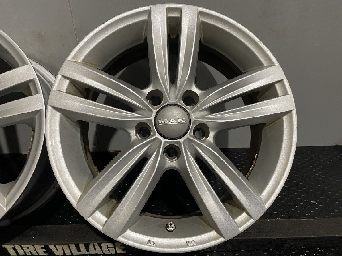 MAK マック 社外ホイール 16インチ 4本 6.5J5HPCD112+38 VW/ティグアン 
