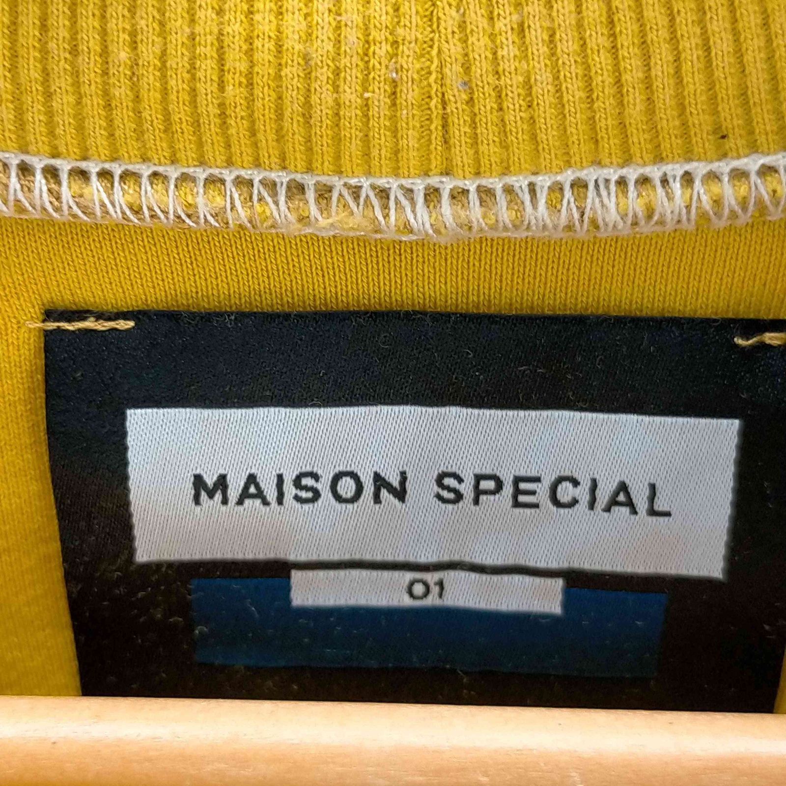 メゾンスペシャル MAISON SPECIAL ヘビーウェイトスウェットステッチ