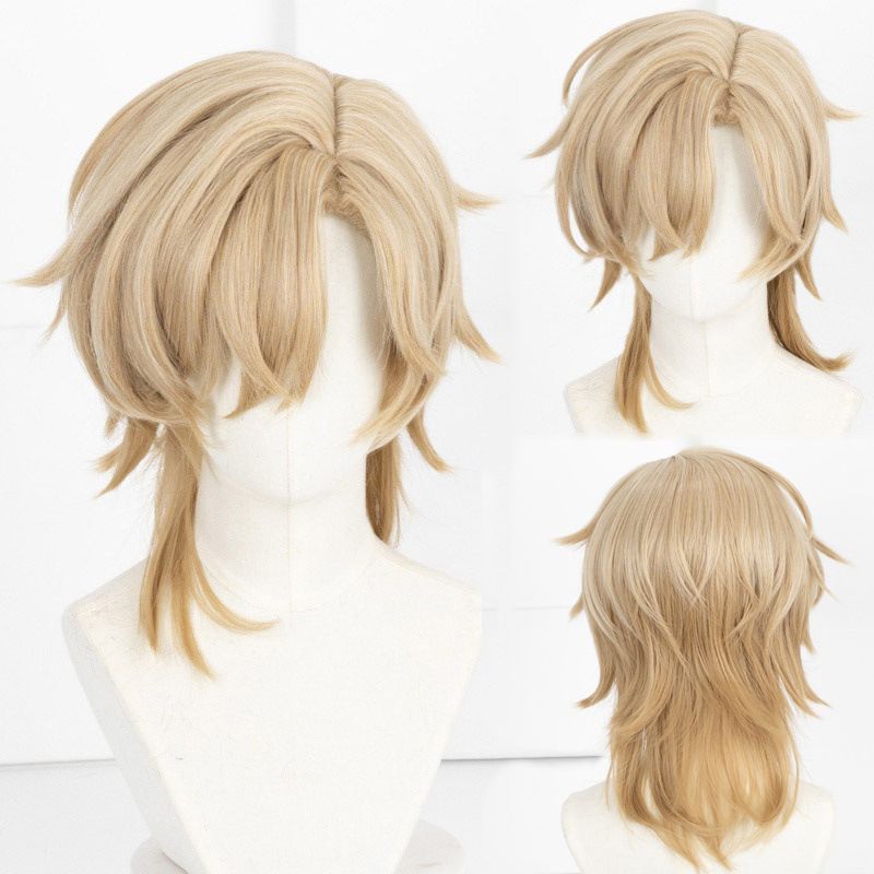 崩壊:スターレイル アベンチュリン コスプレウィッグ コスプレ ウィッグ 耐熱 cosplay 高温ヘア糸 かつら イベント 学園祭 文化祭 撮影用 変装用 コスチューム小物 仮装 コスチュム shnai09