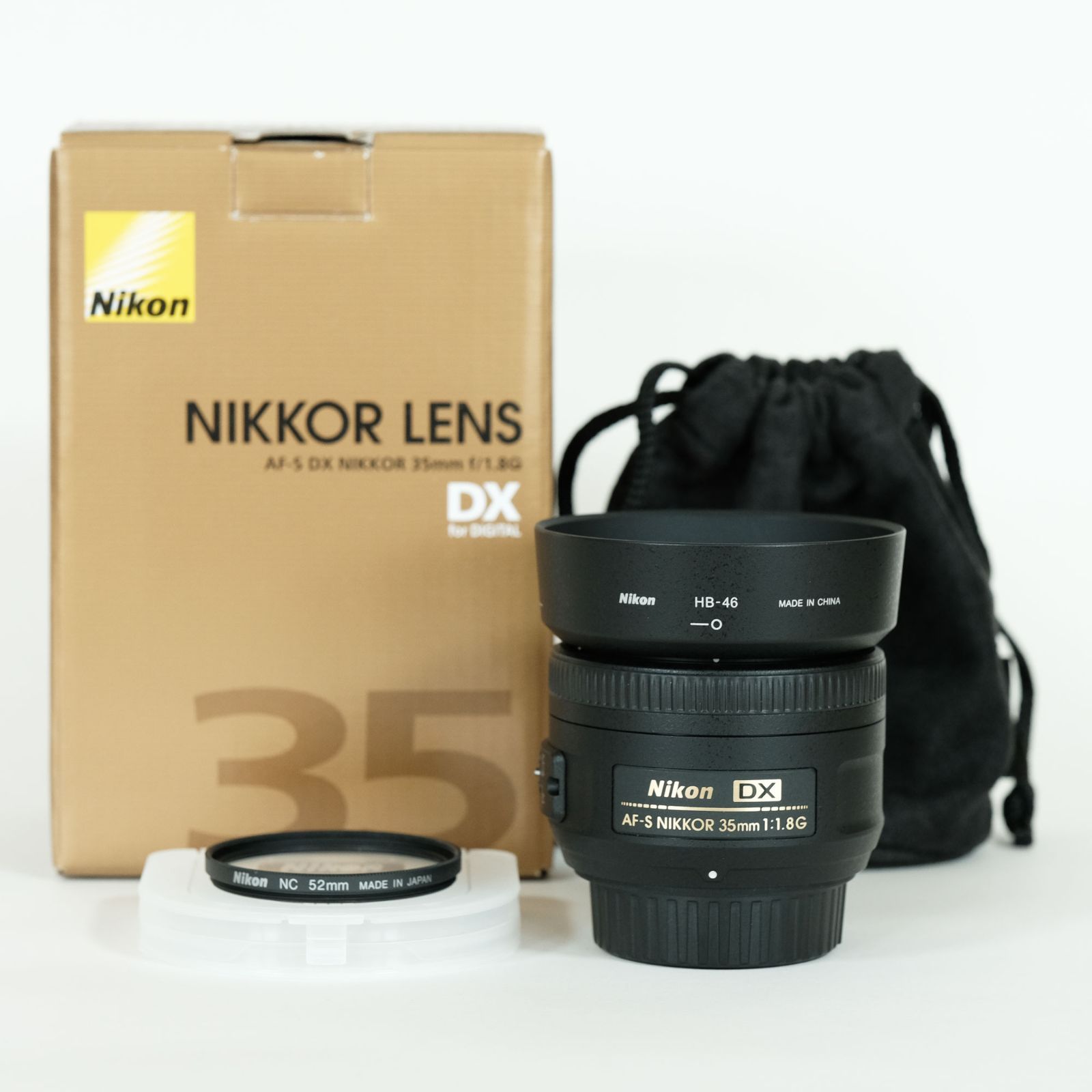 美品｜フィルター付] Nikon AF-S DX NIKKOR 35mm f/1.8G / ニコンF