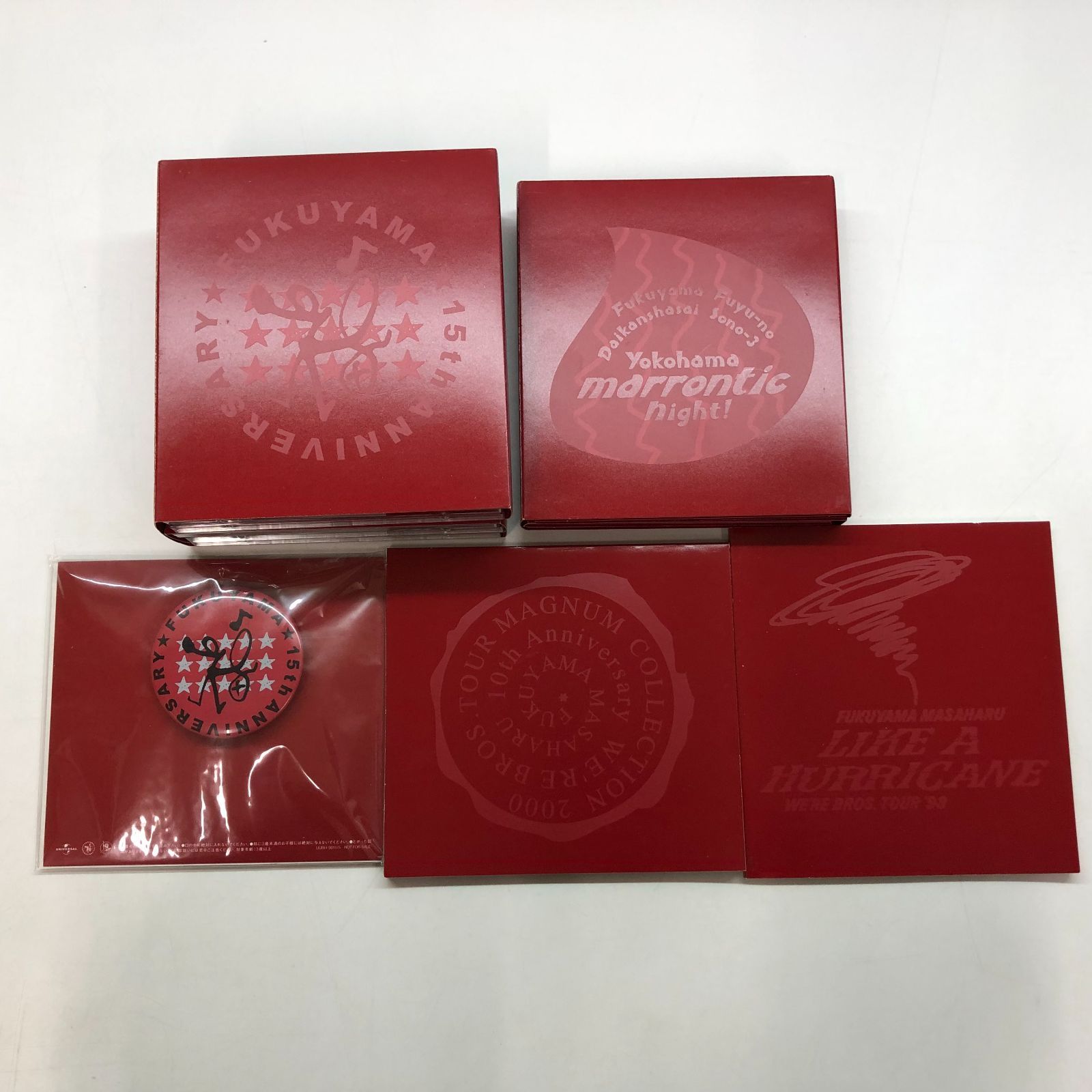 福山雅治　LIVE　DVD 5枚セット 福山雅治 ライブDVD 5枚セット 新品未開封 - メルカリ