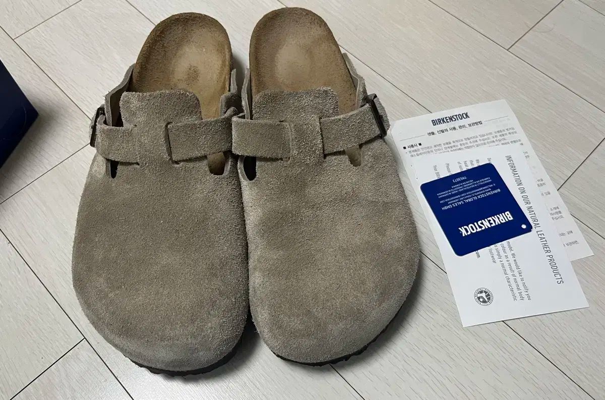 BIRKENSTOCK ビルケンシュトック ボストン トープ 39 250