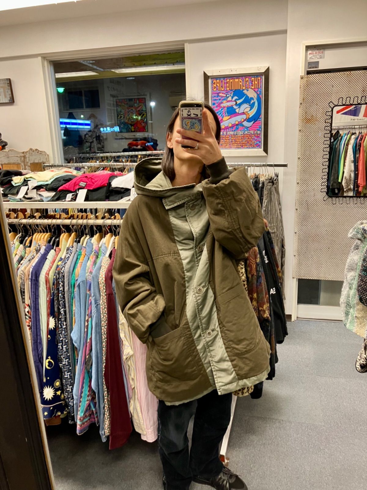 Y's Nylon Garment-Dyed Short Hooded Coat - メルカリ
