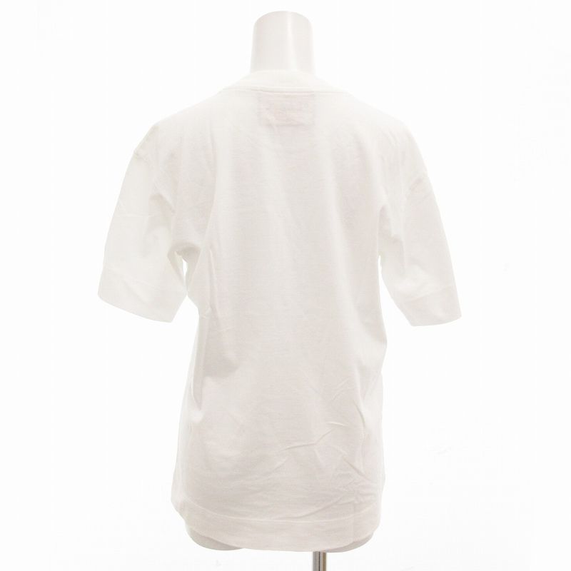 プランシー Tシャツ カットソー ラバー ポケット 半袖 XS 白 ホワイト プランシー PLAN C Tシャツ カットソー ラバー ポケット 半袖 XS