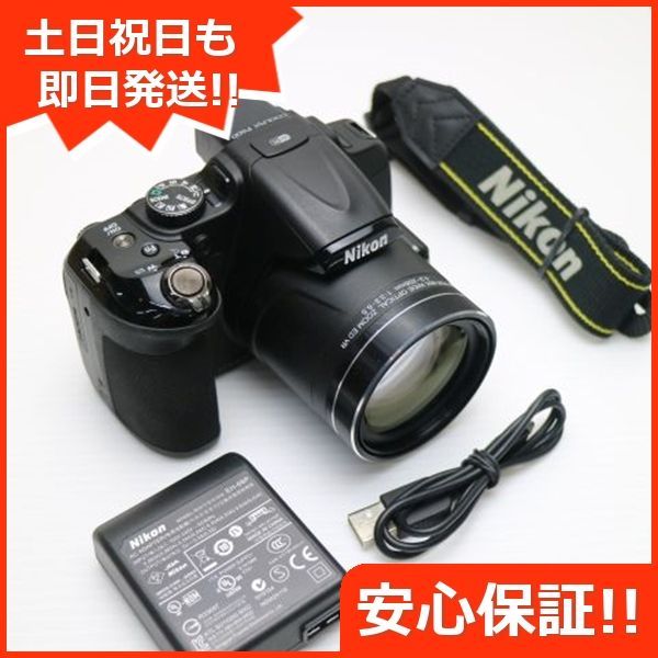 超美品 COOLPIX P600 ブラック 即日発送 デジカメ ニコン 本体 土日祝発送OK 03000 - メルカリ