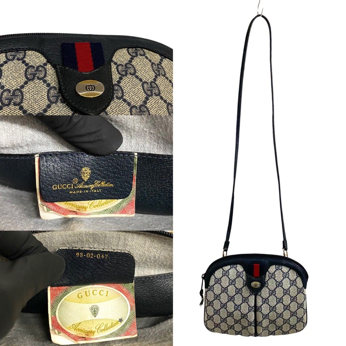 美品 オールドグッチ ショルダーバッグ GUCCI シェリーライン GUCCI グッチ オールドグッチ OLD バッグ ショルダーバッグ