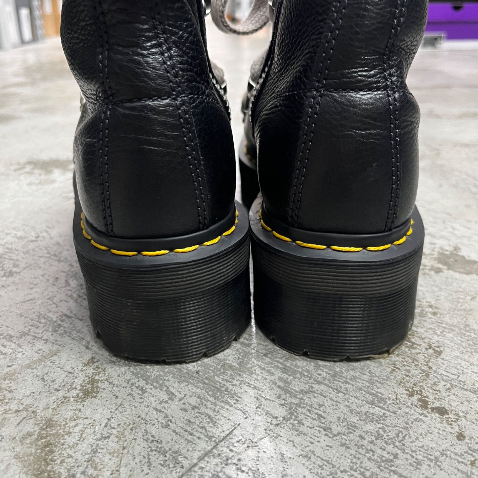 Rick Owens Dr.Martens 1460 Quad Pent 8 Hole Boots ジャンボレース 8 