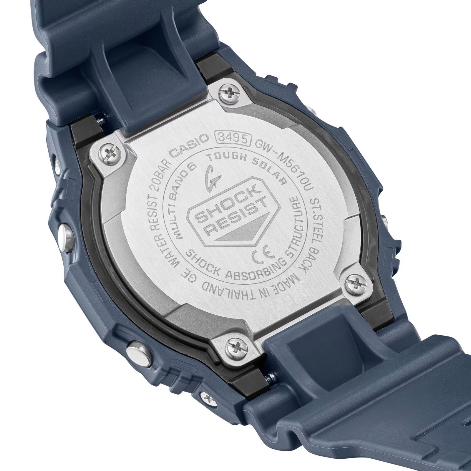 【即納】国内正規品 CASIO カシオ G-SHOCK Gショック タフソーラー 世界6局電波受信 マルチバンド6 GW-M5610U-2JF ブルー 腕時計 メンズ