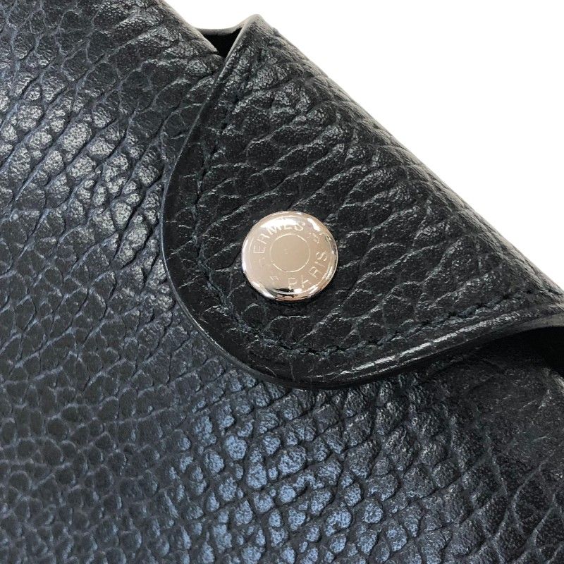 エルメス HERMES イリアード コンパクト B刻 ブラック シルバー金具  
