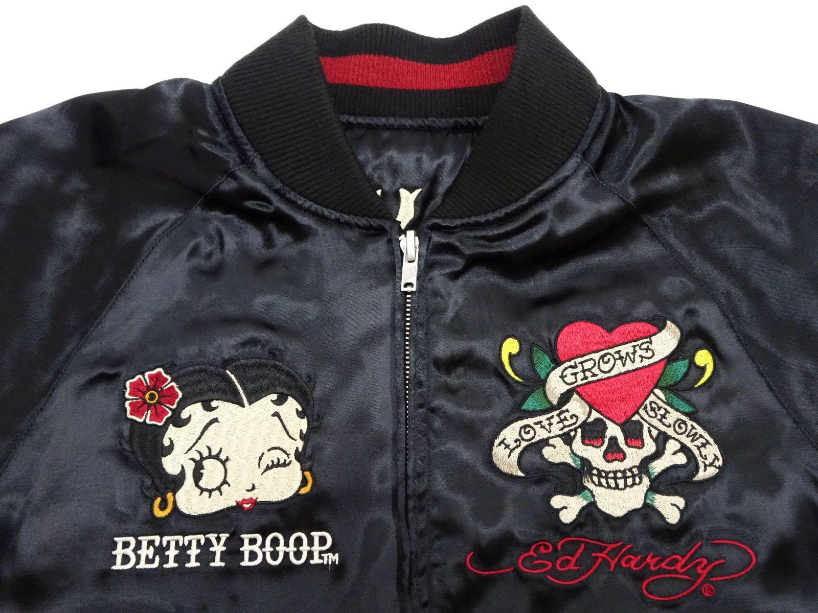 Ed Hardy × Betty Boop スカジャン エドハーディー × ベティ