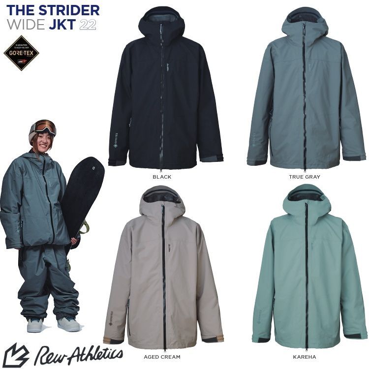 REW THE STRIDER WIDE JKT GORE-TEX 25/26 アールイーダブリュー