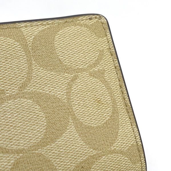 COACH / コーチ ◇キスロックミディアムウォレット がま口