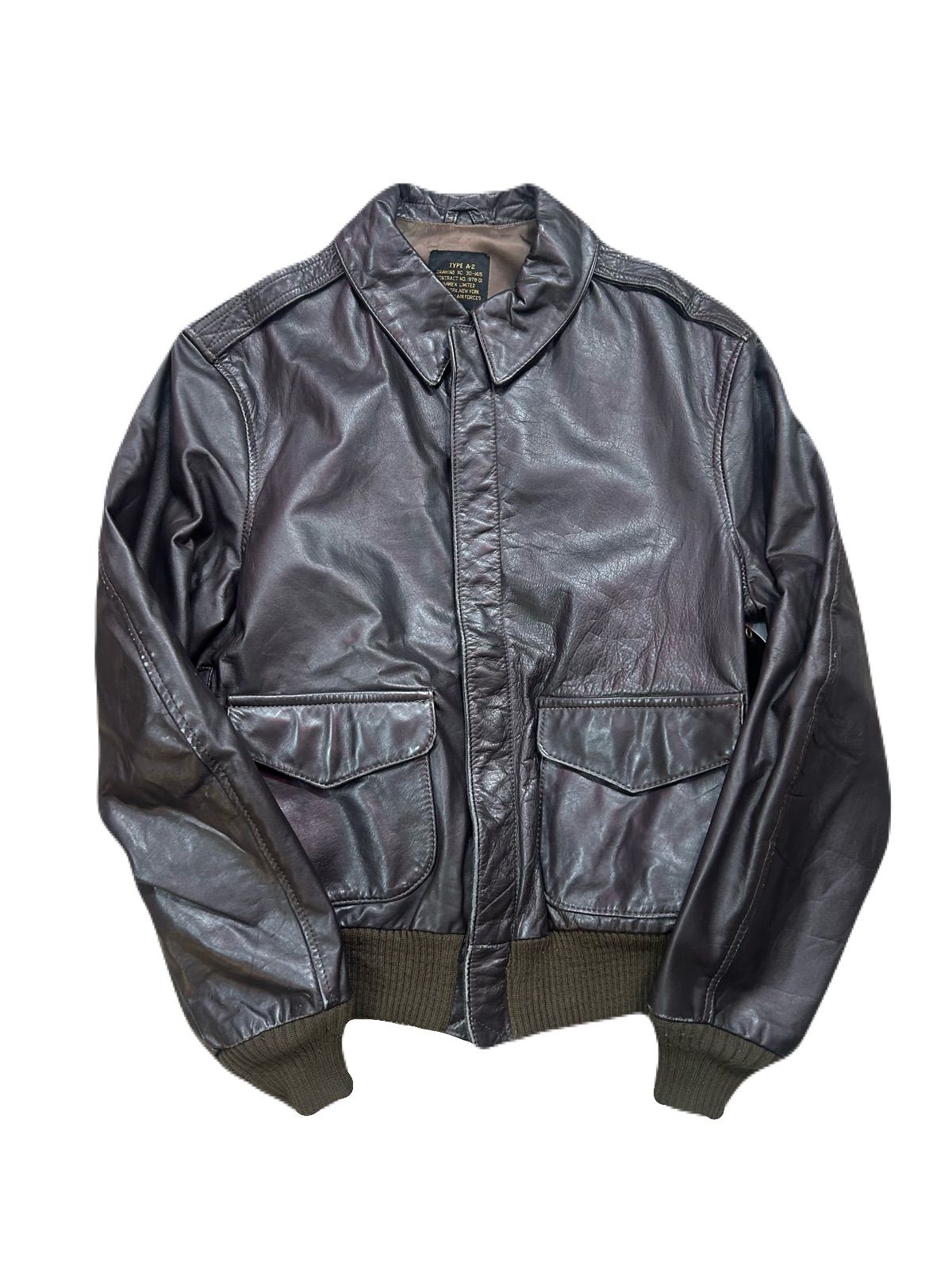 AVIREX USA A-2 leather jacket