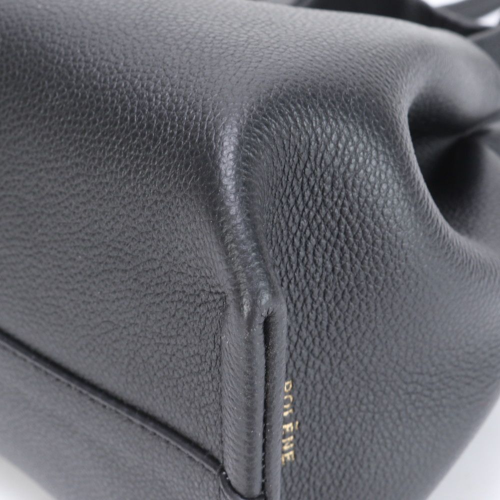 未使用 POLENE ポレーヌ ヌメロ ヌフ ミニ レザー 2WAY ショルダー  