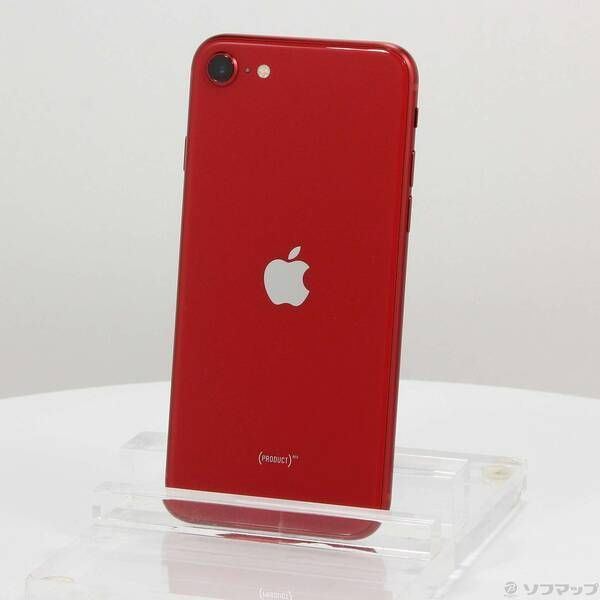 〔 〕iPhone SE 第2世代 64GB プロダクトレッド MHGR3J A SIMフリー 258