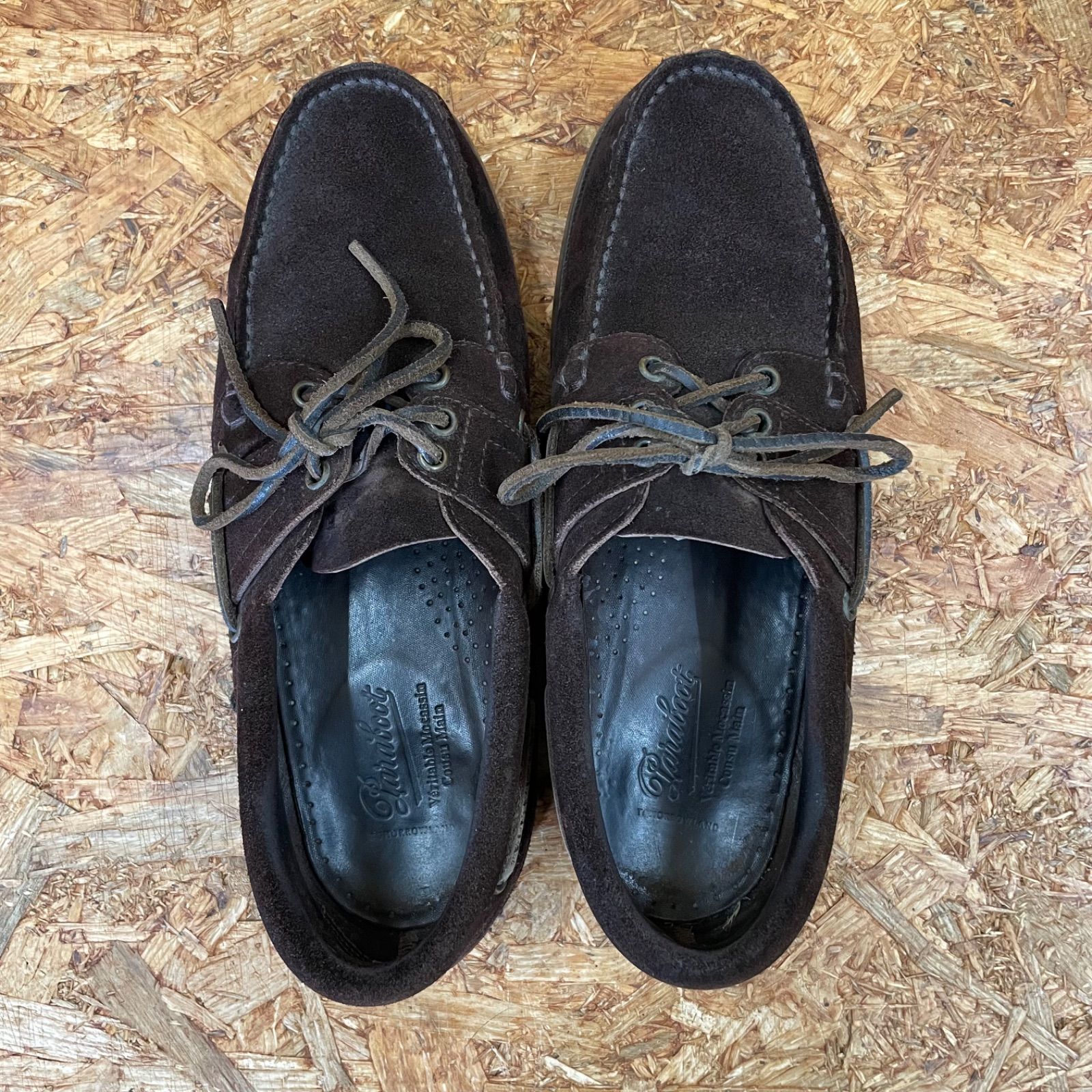 Paraboot デッキシューズ 8 1/2 27.0cm ブラウン TOMORROWLAND Paraboot デッキシューズ 8 1/2 27.0cm ブラウン TOMORROWLAND