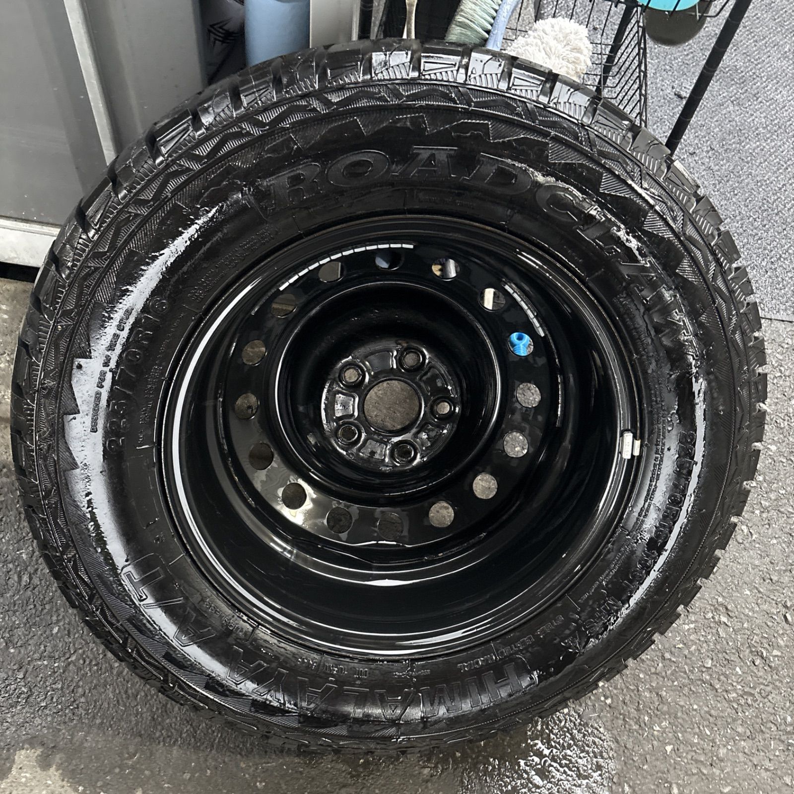 himalaya　225/70R16　16インチ　スチールホイールセット 最終値下げ himalaya 225/70R16 16インチ スチールホイール